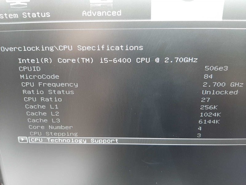Msi H110I Pro Itx Motherboard, I5-6400 2.7GHz/8GB DDR4, 100% TESTED ~