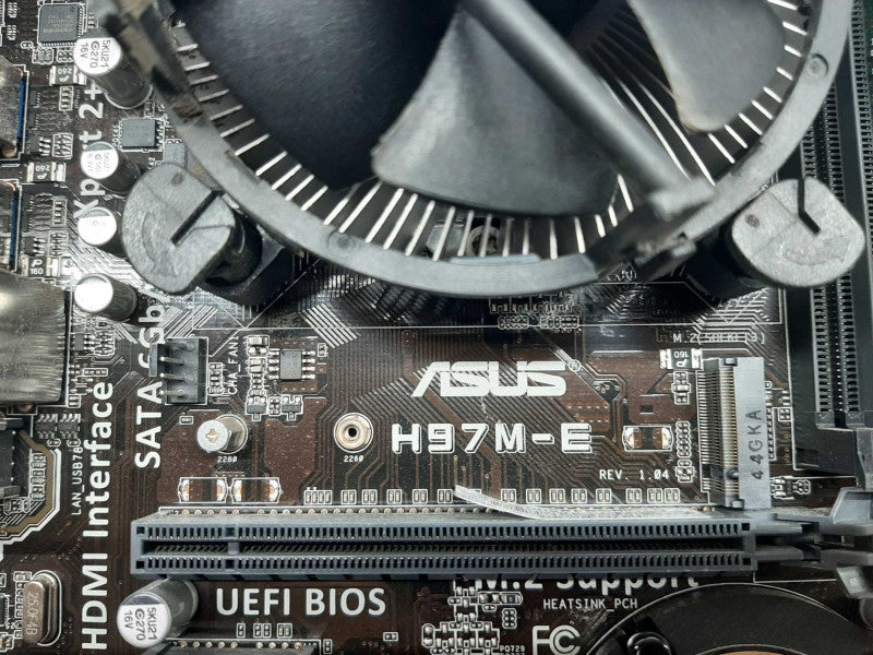 ASUS H97M-E LGA1150 ATX Motherboard, i7-4790  3.6GHz/4GB DDR3, 100% TESTED ~