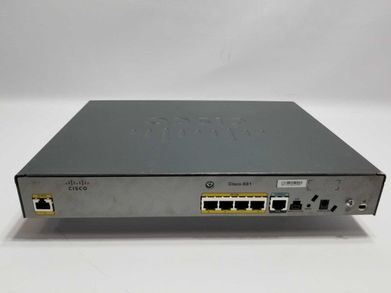 Cisco C881K9 Integrated Services Router =