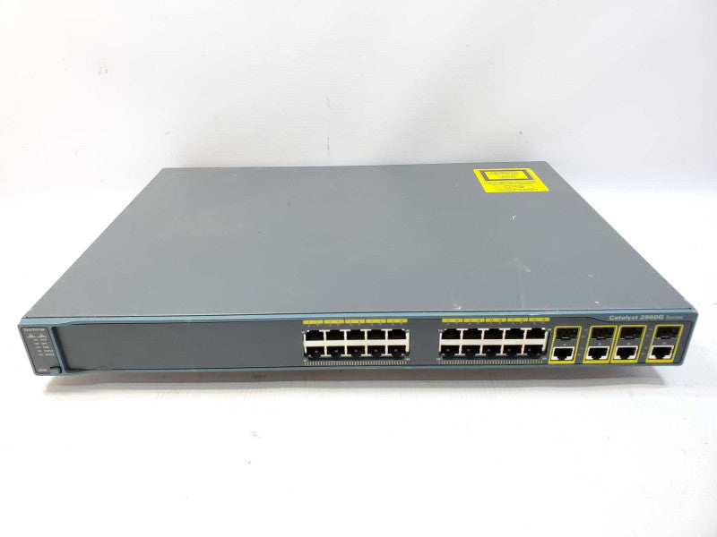 Cisco Catalyst WS-C2960G-24TC-L 24 Port 10/100/1000 Gigabit Switch (