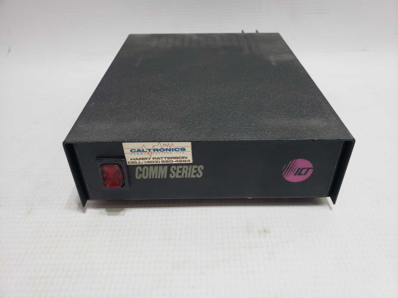 INNOVATIVE CIRCUITS ICT12012-10AX COMM IN:120Vac OUT: 13.8Vdc @ 8Amp PWR SUPPL [