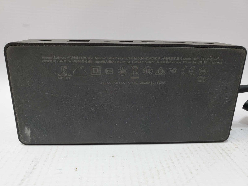 Microsoft 1661 Docking Station for Microsoft Surface Pro 3, 4, 5, 6 (