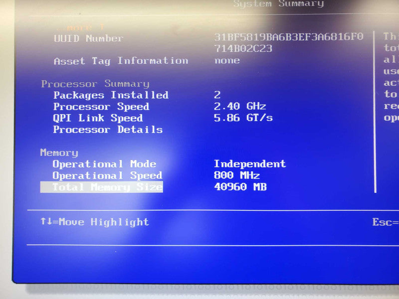 IBM Server X3650 M3, Xeon E5620 @2.40GHz, 40GB RAM, 2x PSU (