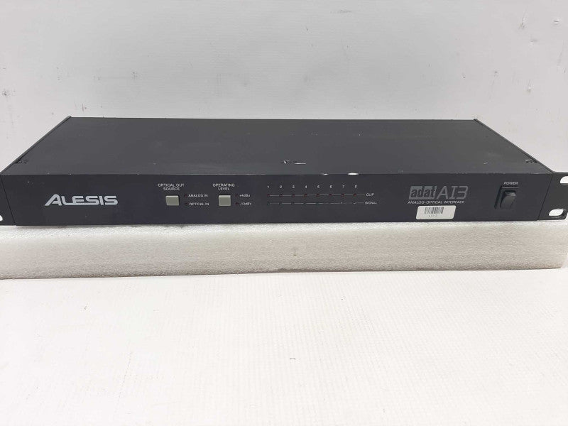 ALESIS AI3 8-CHANNEL ADAT LIGHTPIPE To ANALOG TRS/TS SOUNDCARD EXPANSION ~