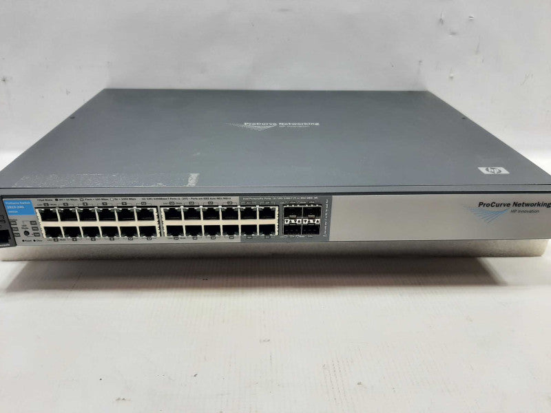 HP ProCurve 2810-24G 24 Port Gigabit Switch J9021A, FACTORY RESET ~