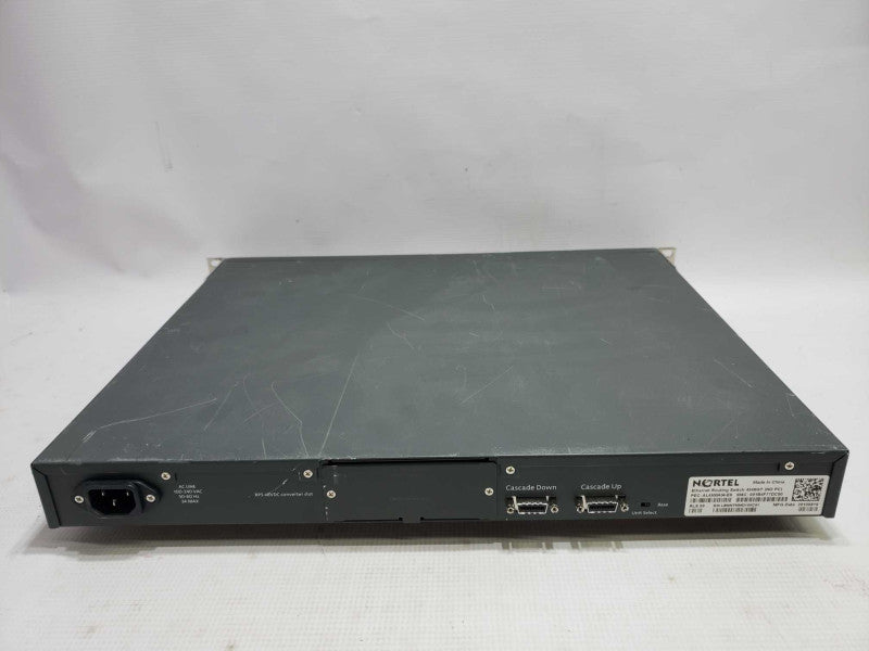 Nortel Gigabit 48 Port Ethernet Routing POE Switch 4548GT-PWR [