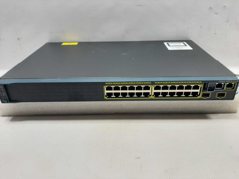 Cisco WS-C2960S-24TS-S 24 Port Gigabit LAN Lite Switch, FACTORY RESET ~