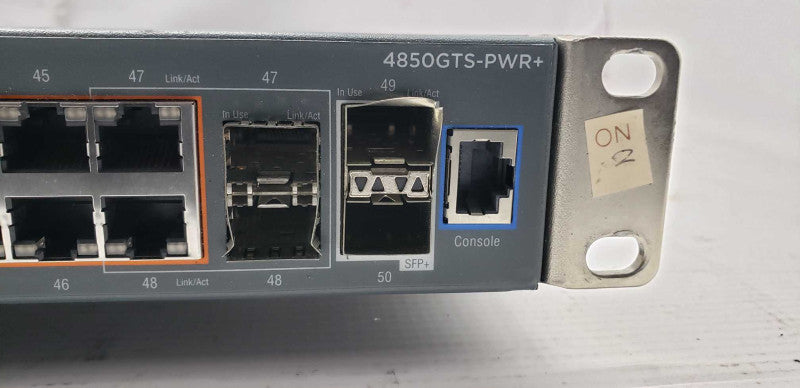 Avaya 4850GTS-PWR+ Ethernet Routing Switch - with 48 ports PoE #