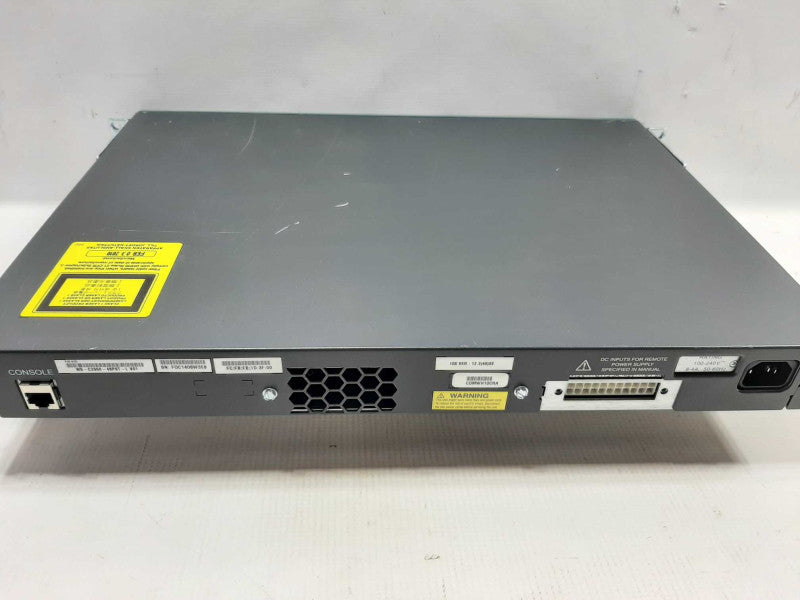 CISCO CATALYST 2960 PLUS SERIES POE 48 PORT SWITCH WS-C2960+48PST-L V01 ~