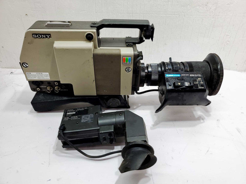 SONY DXC-1280 Camera, Canon Zoom Lens VCL-1012SY, DXF-1820 Viewfinder |