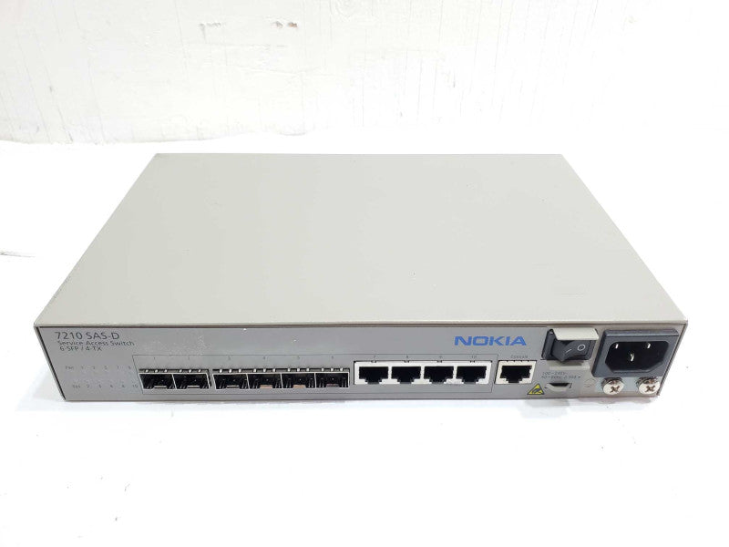 Alcatel-Lucent Nokia 7210 SAS-D 24 Port SFP Service Access Switch |