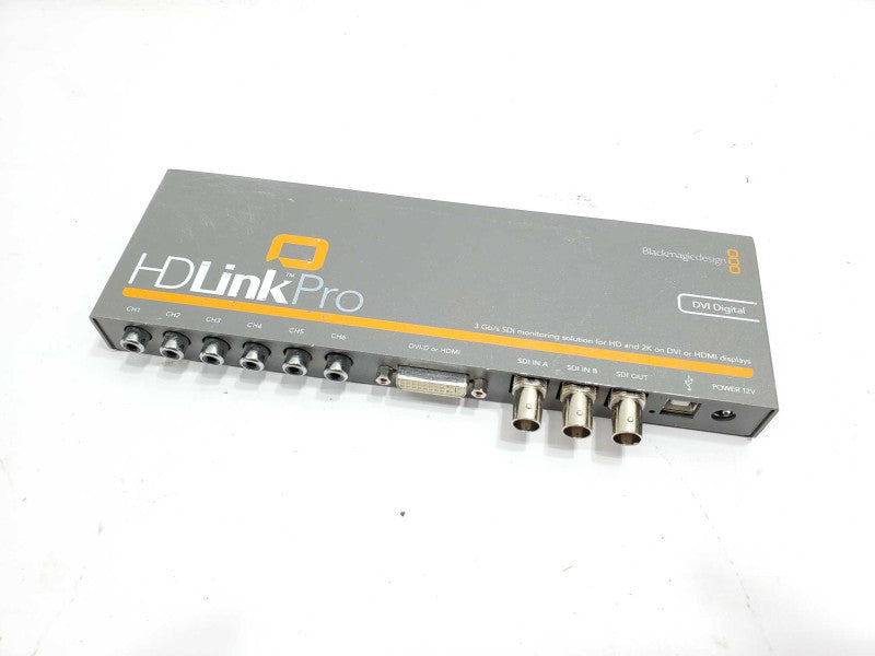 Blackmagic HD Link Pro 3Gb/s Monitoring for HD / 2K DVI or HDMI |
