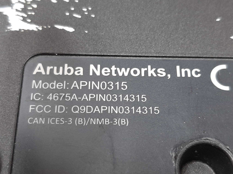Aruba APIN0315 JW811A IAP-315-RW 802.11ac Instant Wireless Access Point ~