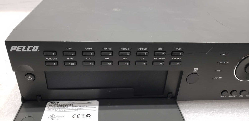 Pelco 4500 Series DVR DX4516-250 / see notes #