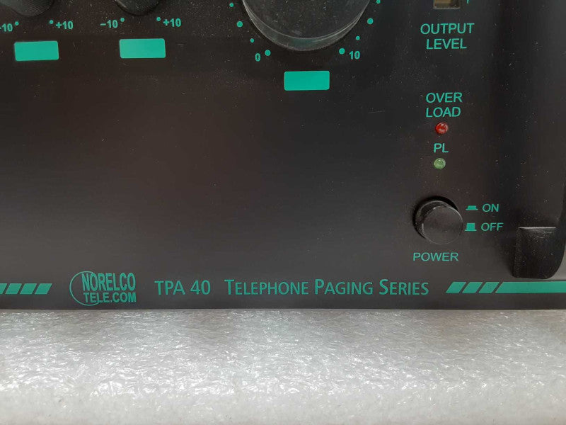 Morelco tele.com TPA 40 Telephone paging series, powers on, AS-IS _