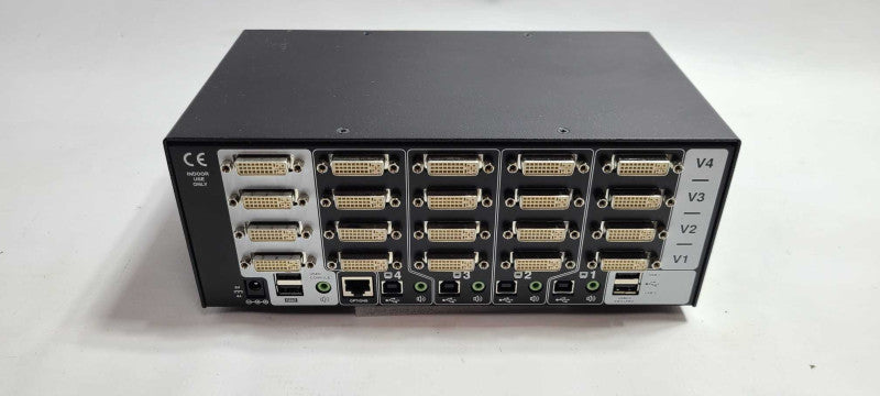 ADDERVIEW AV4PRO-DVI-QUAD PRO Multi Screen Switch DVI-I USB KVM $