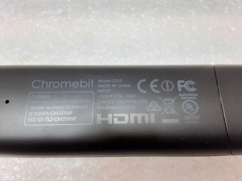 Asus Chromebit CS10 PC Stick 2GB, Factory reset _