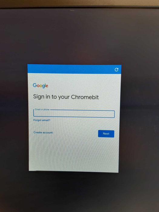 Asus Chromebit CS10 PC Stick 2GB, Factory reset _