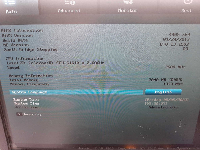 ASUS P8H61-M LE LGA 1155, Celeron G1610 2.6GHz/2GB DDR3, 100% TESTED~