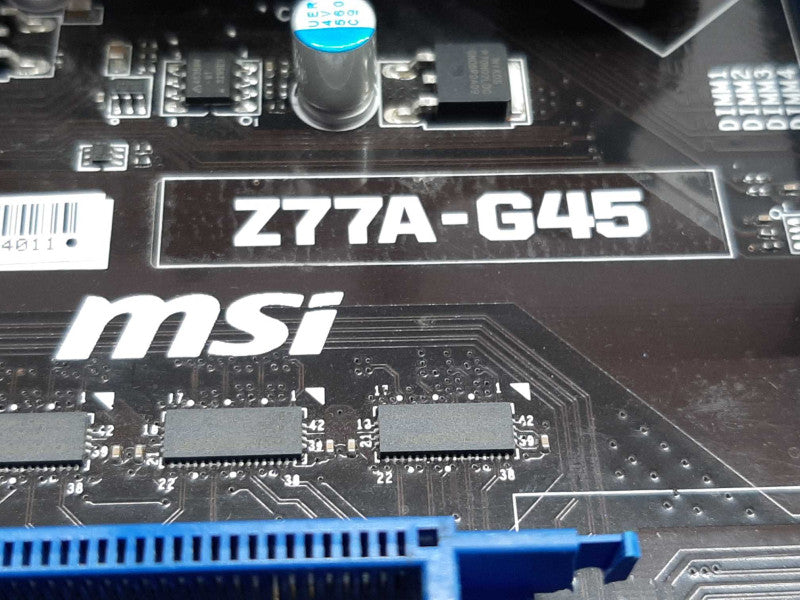 MSI Z77A-G45 Gaming Intel Z77, i7-3770 3.4GHz/8GB DDR3, 100% TESTED ~