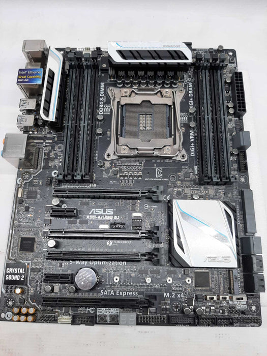 ASUS X99-A/USB 3.1 LGA 2011 Motherboard, Untested AS-IS ~