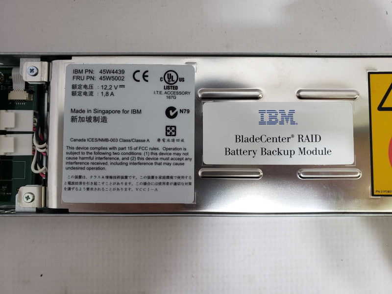 IBM 45W5002 Ni-MH Battery 2014 17P8979 45W4439 RAID Battery Backup Module [