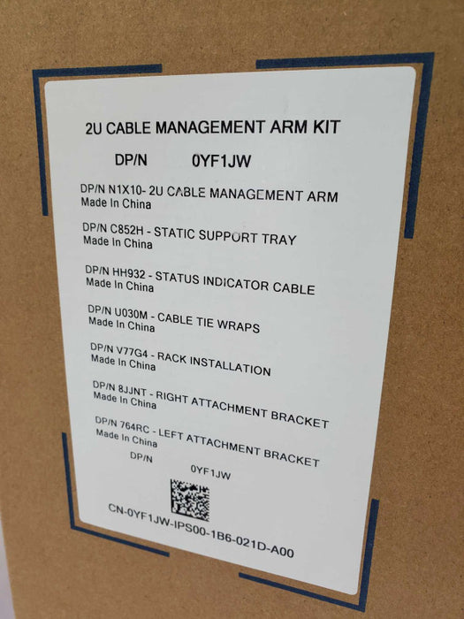 Dell PowerEdge 2U R520 R720 R820 Cable Management Arm Kit 0YF1JW _ New Sealed )