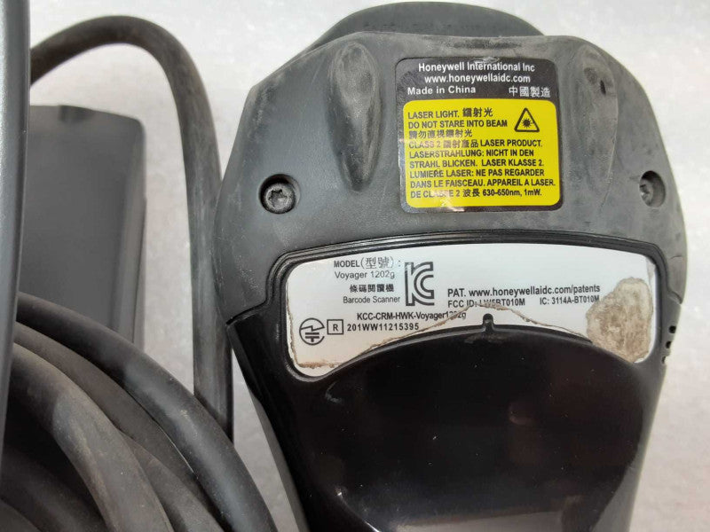 Honeywell Voyager 1202g Wireless Barcode Scanner w/ Cradle CCB00-010BT, SEE _