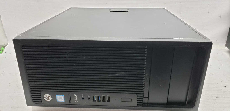 HP Z240 workstation I7-6700 @ 3.40ghz / 8gb ram ddr4 / see notes #