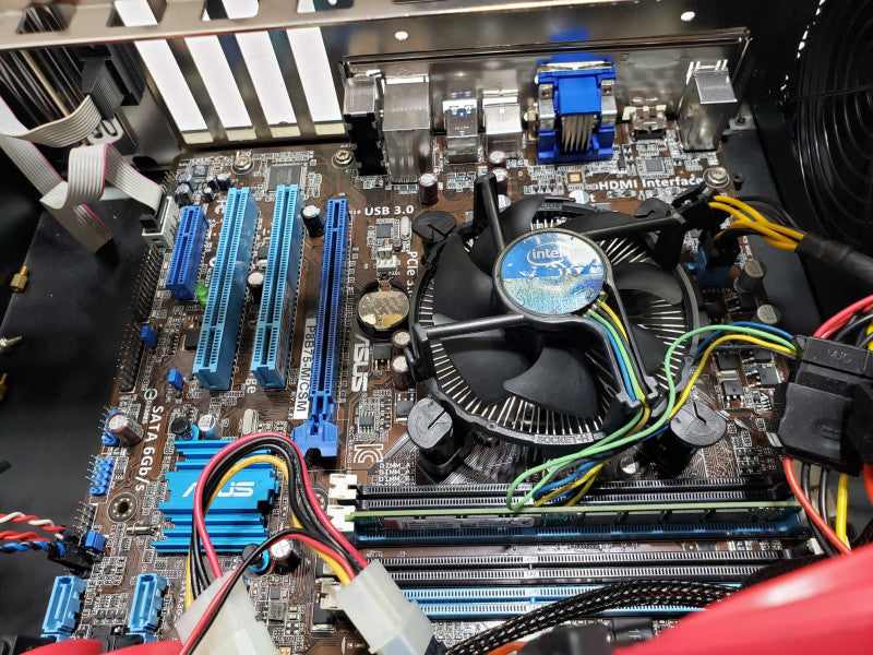 Custom Desktop PC i3-3240@3.4GH 4GB DDR3 No HDD  [