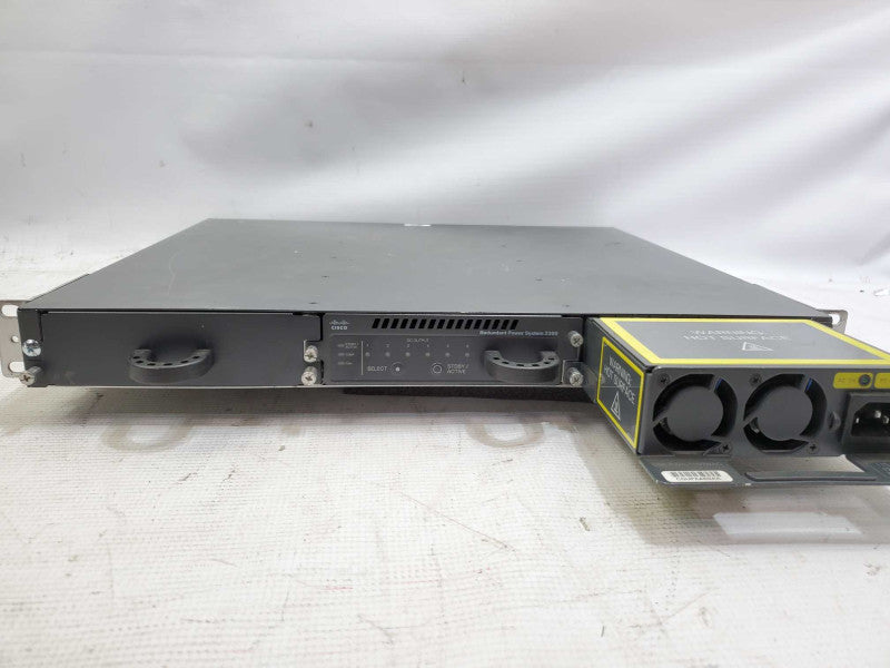 Cisco PWR-RPS2300 w/1x C3K-PWR-1150WAC Power Supply )