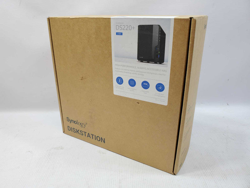 Synology 2 bay NAS DiskStation DS220+ No HDD (