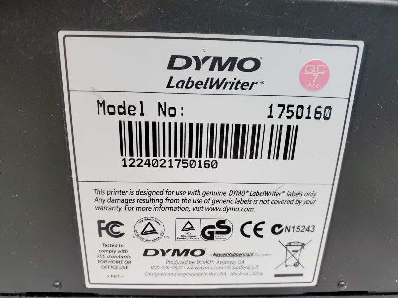 Dymo LabelWriter 450 Twin Turbo Label Thermal Printer Power-on tested _ AS_IS )