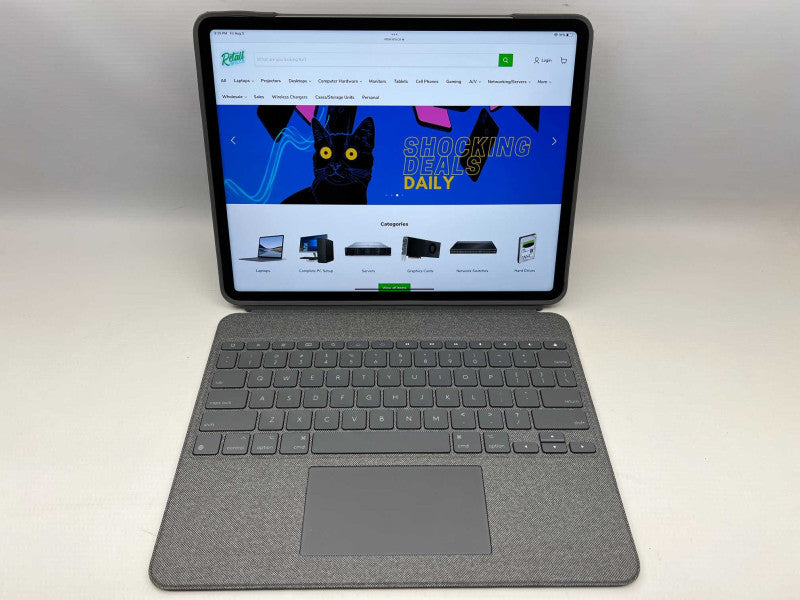 iPad Pro 12.9 inch 5th generation 256GB Storage with Logi Case  -