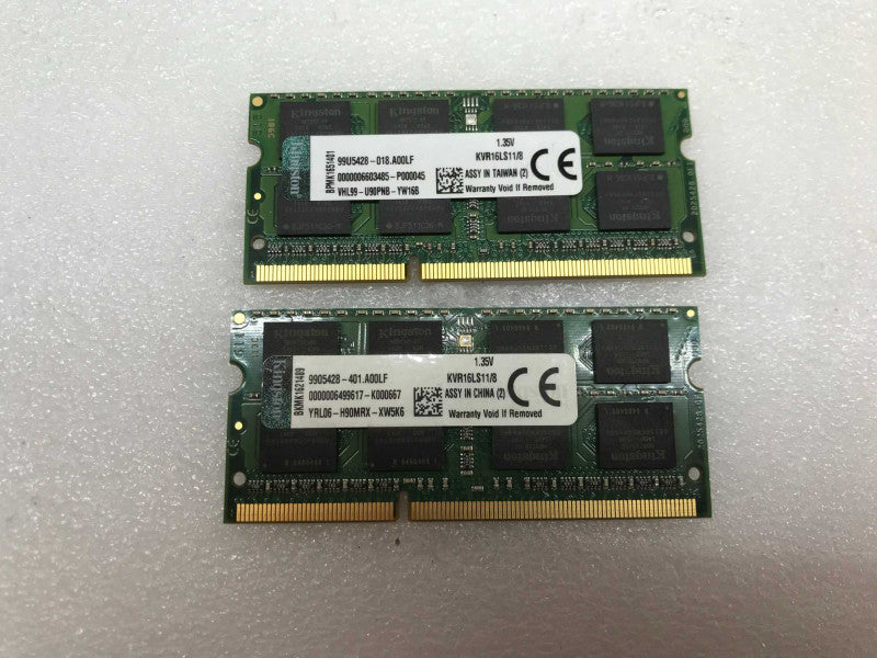 Kingston 16GB (2x 8GB) DDR3 Laptop Memory (