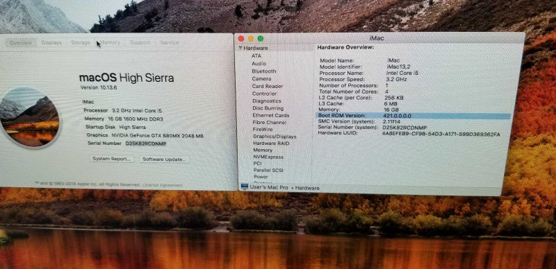 Apple iMac 27 Late 2012 3.4GHz Intel Core i7, 3TB HDD, 16GB RAM, GTX 680=
