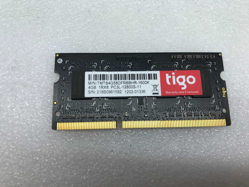 Tigo DDR3 4GB PC3L-12800S Laptop Memory (