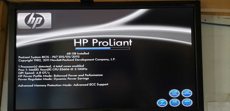 HP Proliant DL380 G7 Xeon E5606 @ 2.13ghz / 68gb ram / see notes #