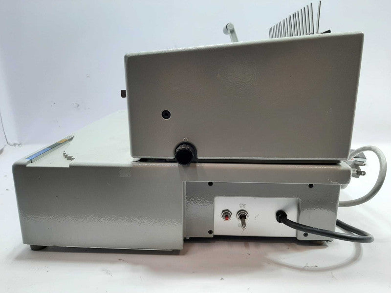 IBICO EPK-21 Commercial Plastic Comb Electric Binding Machine w/ Foot Pedal ~