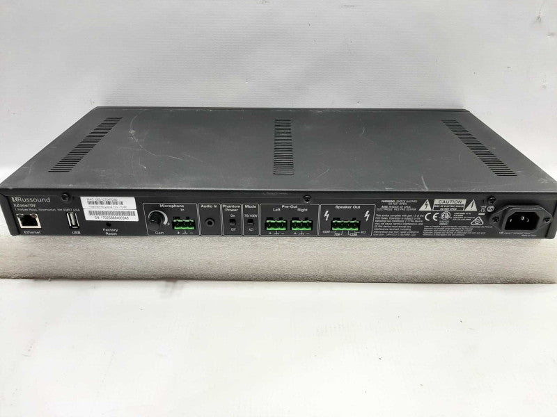 Russound XZone 70V Streaming Audio Mixing Amplifier, ~
