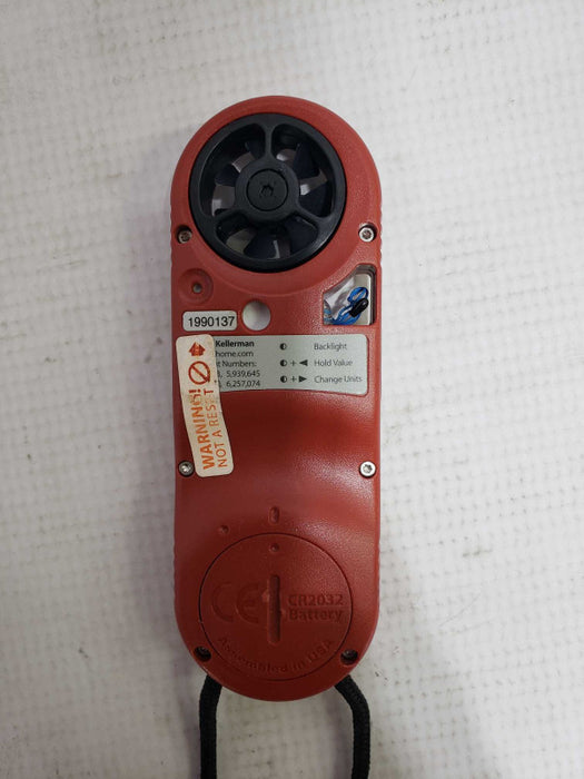 Kestrel 3000 (0830) Handheld Weather Meter - Red | Includes Lanyard & Cover [