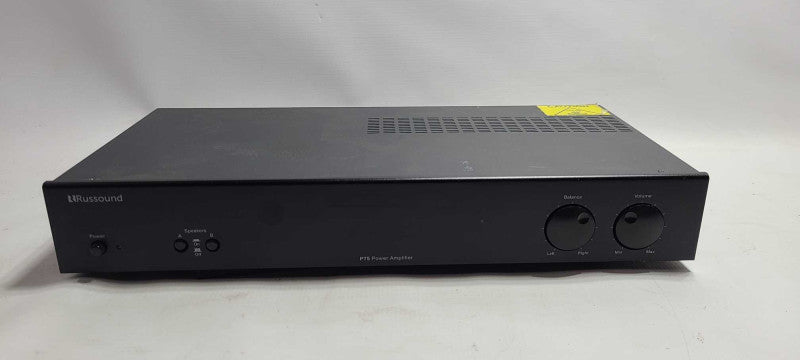 RUSSOUND P75 Power Amplifier 2-Channel Dual Source 75W Amp Stereo Component $