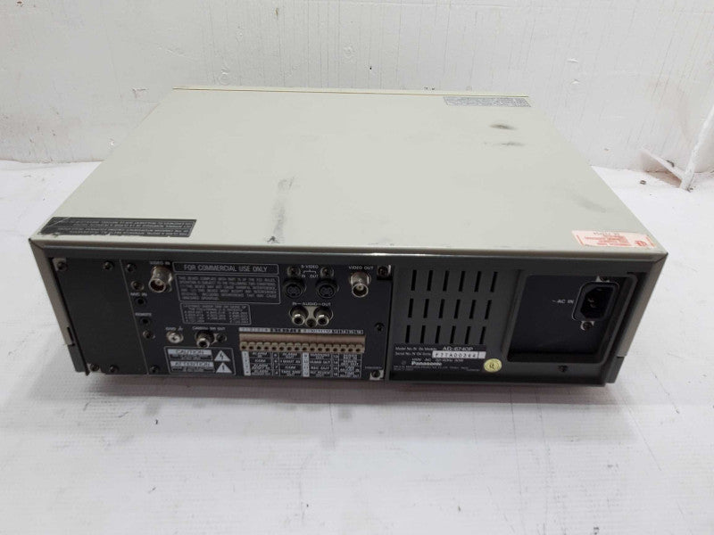 Panasonic AG-6740 Video Cassette Recorder |