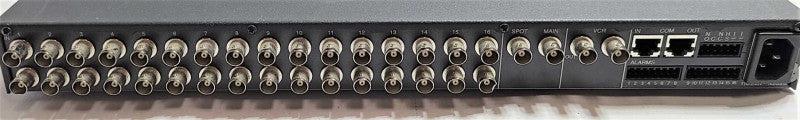 Pelco Simplex Monochrome Multiplexer MX4018MS  $