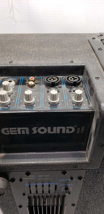 Gem Sound MAP1000 200W Powered Speaker #