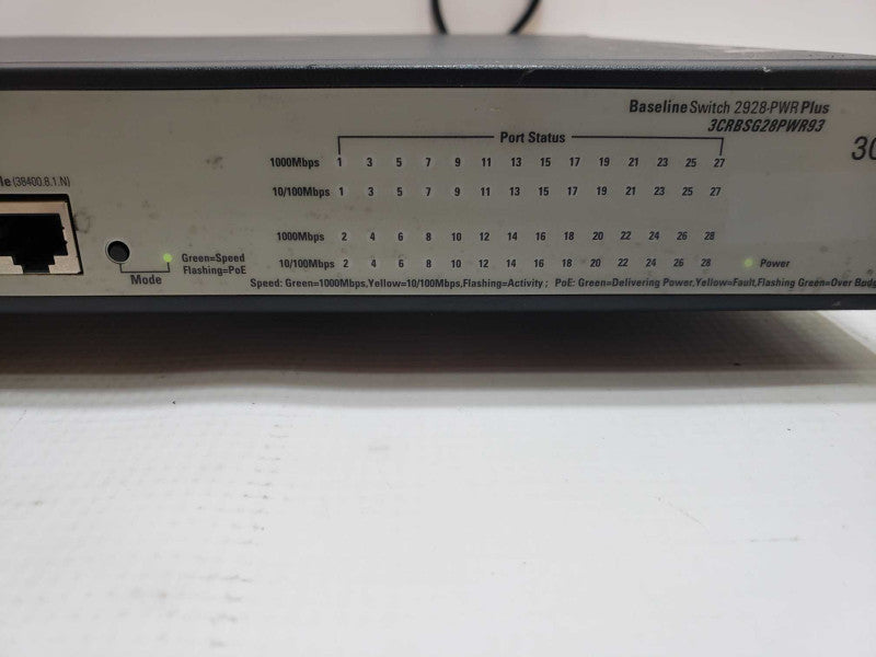 HP JE007A V1910-24G-PoE (365W) Switch [
