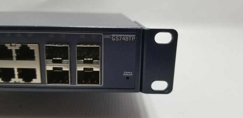 NetGear ProSafe GS748TP 48-Port Gigabit Managed PoE Smart Ethernet Switch=