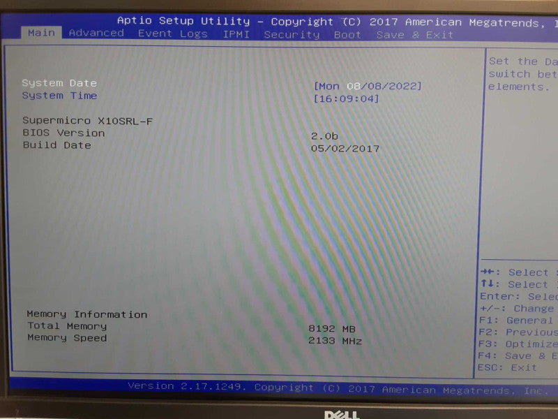 Supermicro X10SRL-F Storage/Server, Xeon E5-1650v4 3.6GHz 8GB DDR4 SEE _
