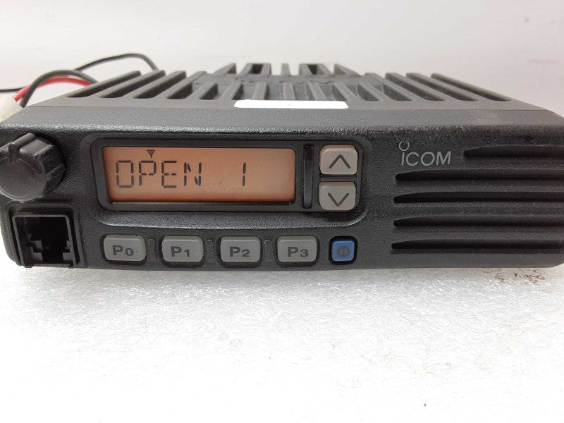 Icom IC-F121 Radio, Tested to power on, no accessories, AS-IS _