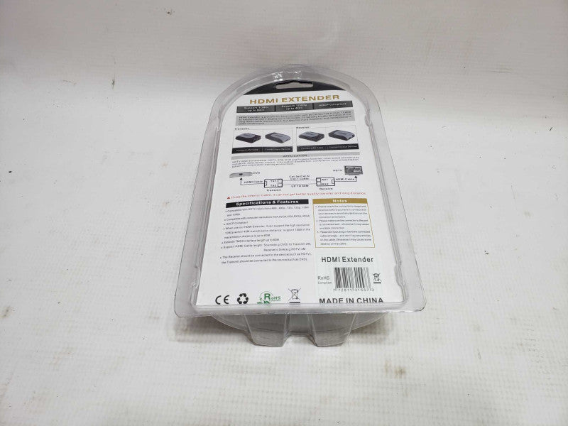 HDMI EXTENDER 1080P 40M  Cat5e/Cat6/Cat7 New in box [